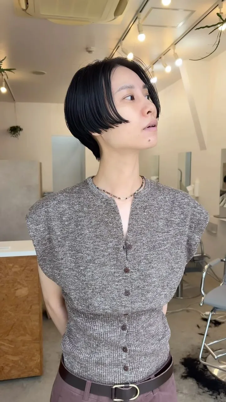 前下がりショートBOB