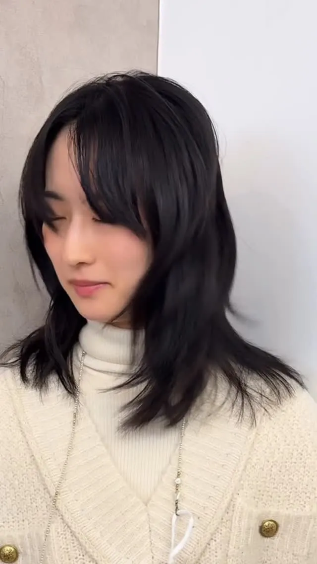 ワイドバング×外ハネBOB