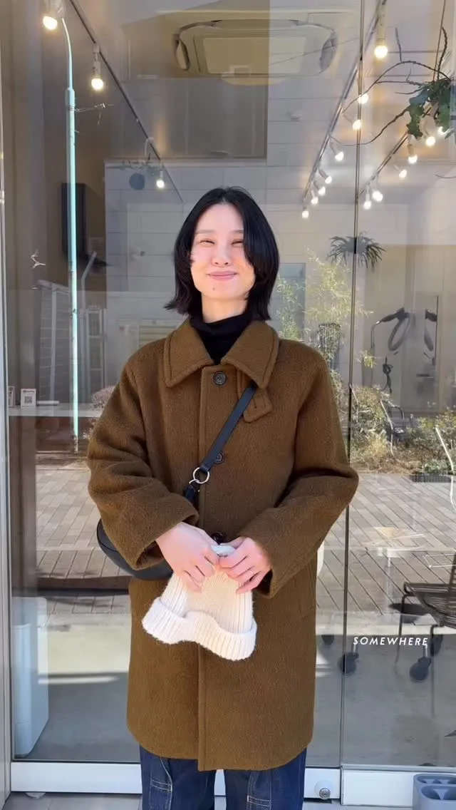 顔周りレイヤー外ハネBOB